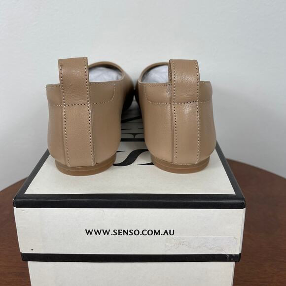 New Senso Daphne Ballet Flats in Butterscotch Leather Women's Size EU 37 - Picture 6 of 8